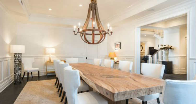 statement dining room table