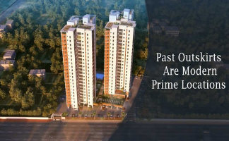 Past Outskirts Are Modern Prime Locations