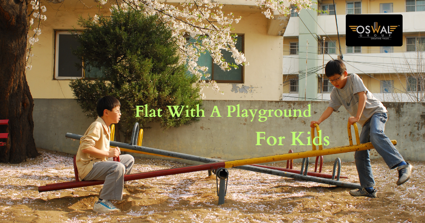 Flat with a playground